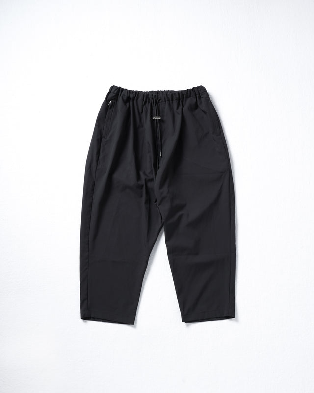 SEIZE - WIDE UNFETTERED DAILY TAPERED PANTS - MIDNIGHT BLACK