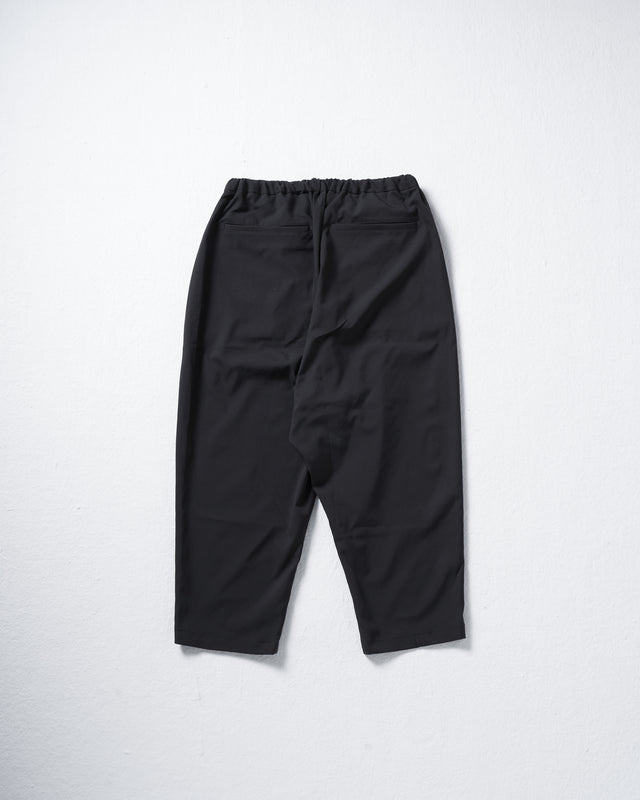 SEIZE - WIDE UNFETTERED DAILY TAPERED PANTS - MIDNIGHT BLACK