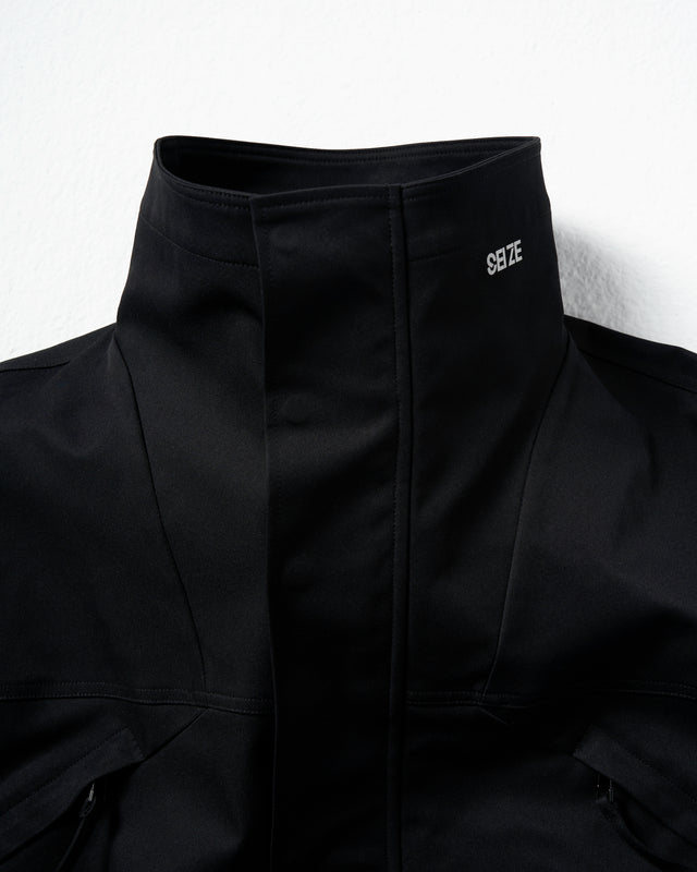 SEIZE - WINDSHIELD SNT+8 JACKET - KNIGHT BLACK