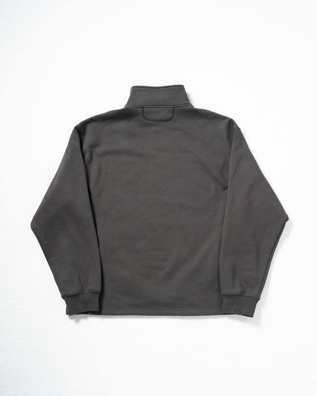 SEIZE - ANTISTATIC HALF ZIP S.C. PULLOVER - CHARCOAL GREY