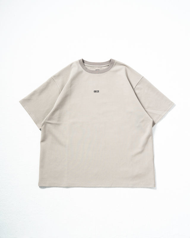 SEIZE - 2ND ANNIVERSARY ELEMENT LOGO TEE - SAND GREY