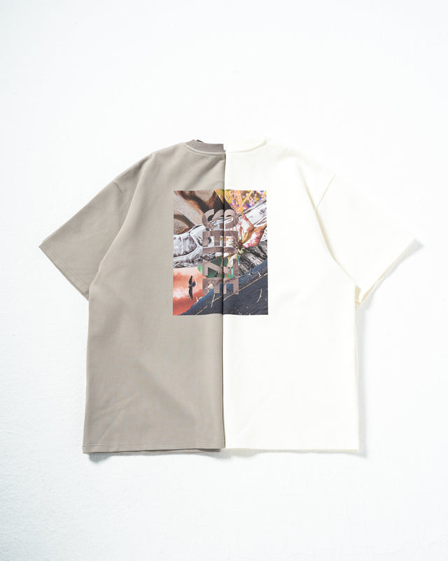 SEIZE - 2ND ANNIVERSARY ELEMENT LOGO TEE - SAND GREY