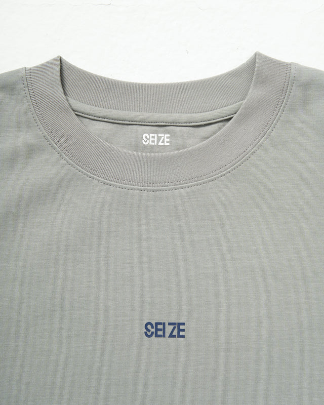 SEIZE - COOLTOUCH DAILY TEE - SAGE GREY