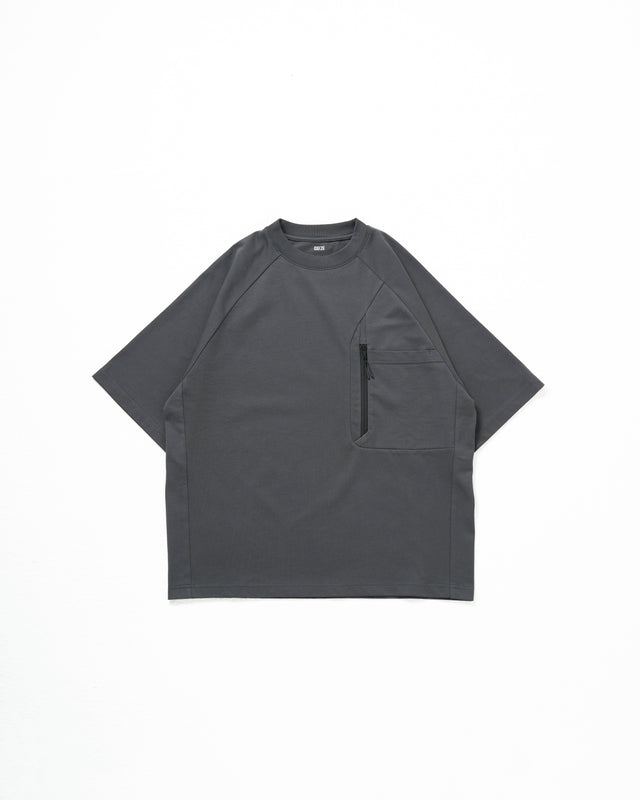 SEIZE - FUNCTIONAL POCKET TEE - WOOD GREY