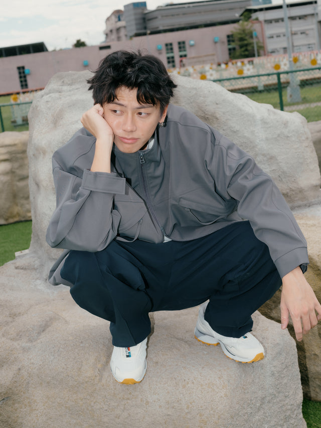 SEIZE - 003 AXIS TAPER UTILITY PANTS - ATLANTIS