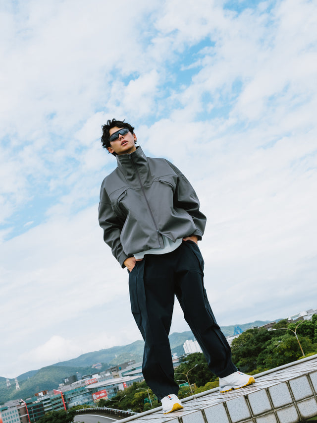 SEIZE - 003 AXIS TAPER UTILITY PANTS - ATLANTIS