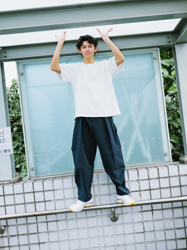 SEIZE - LIGHT WAFFLE S/S TEE - BLANK