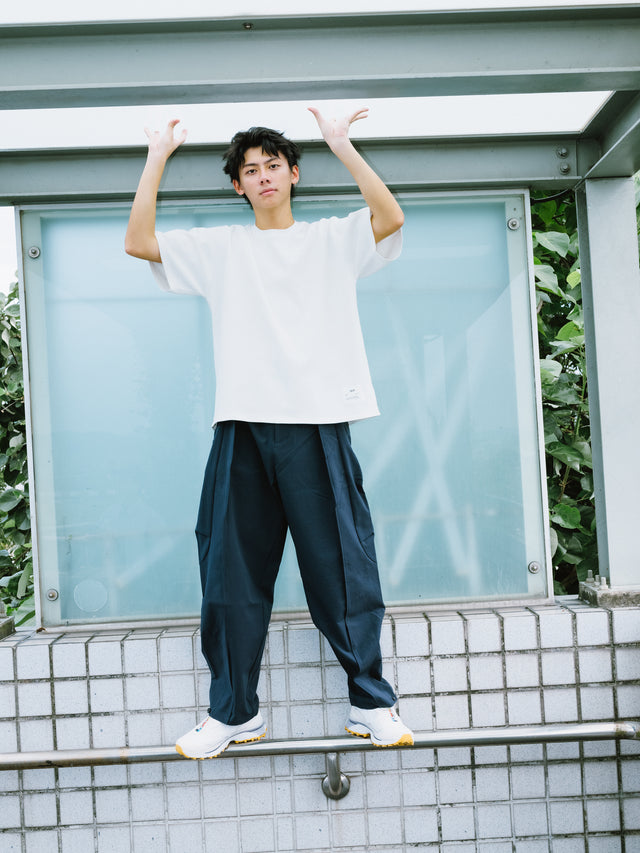 SEIZE - LIGHT WAFFLE S/S TEE - BLANK