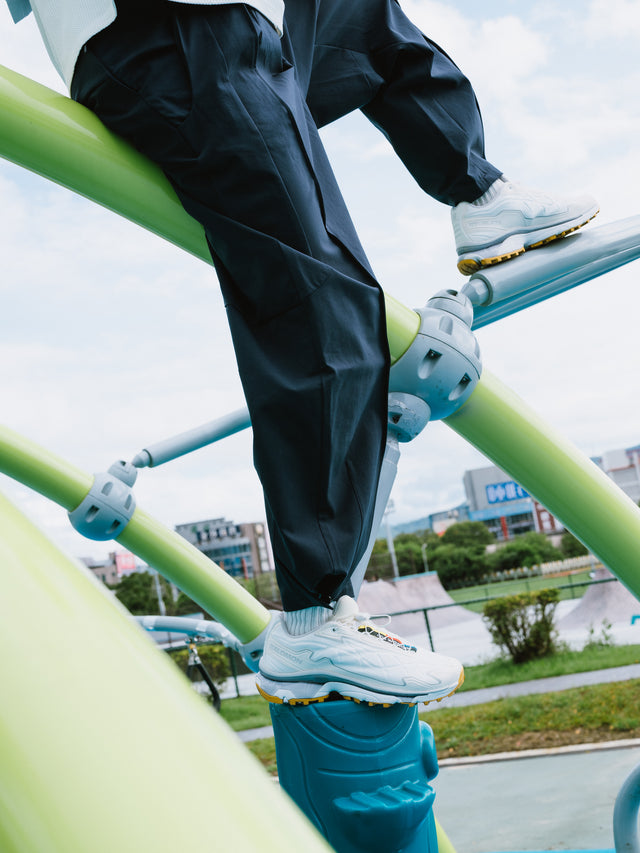 SEIZE - 003 AXIS TAPER UTILITY PANTS - ATLANTIS