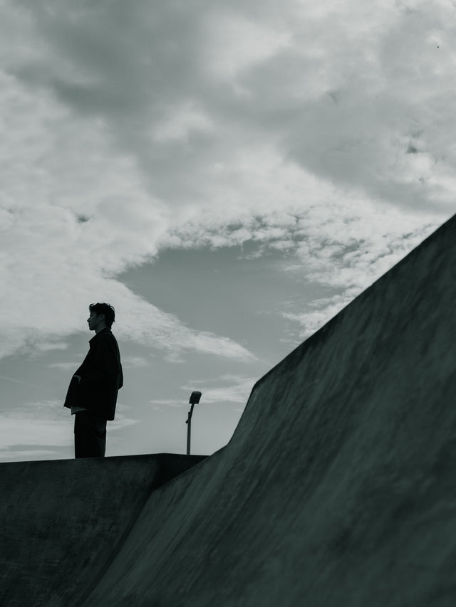 SEIZE - SOLOTEX TWILL DRAWCORD BLOUSON - DEEP MARINE