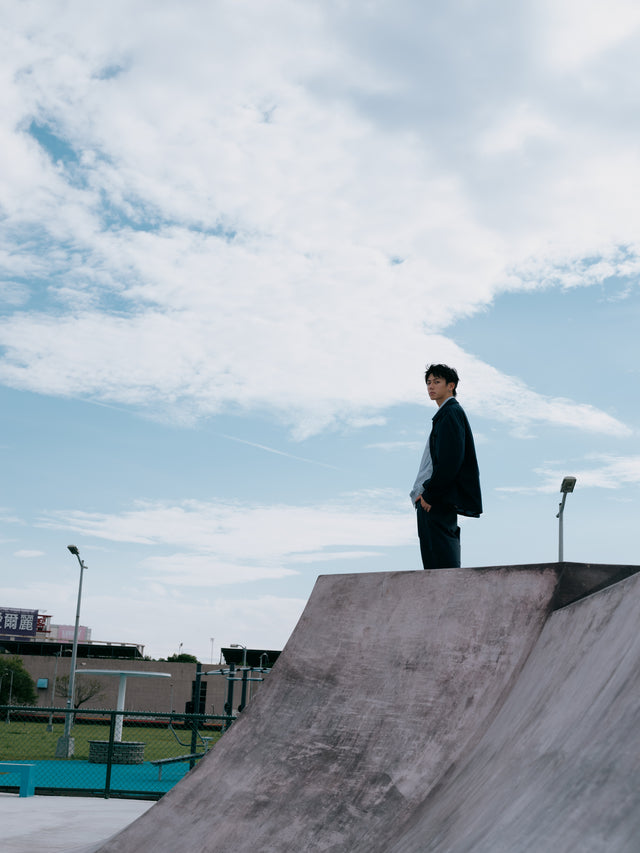 SEIZE - SOLOTEX TWILL DRAWCORD BLOUSON - DEEP MARINE