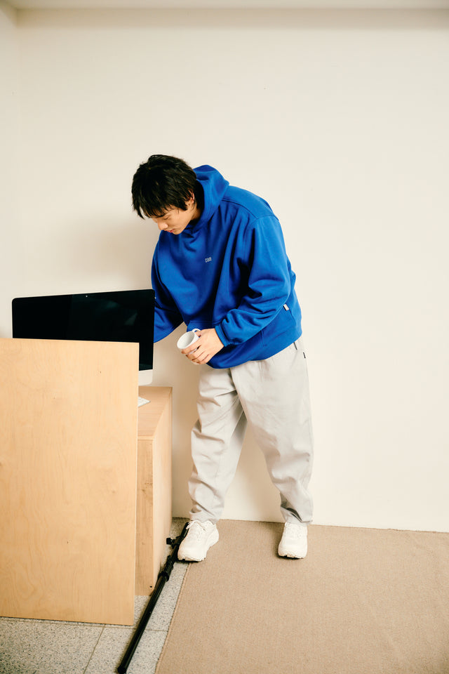 SEIZE - ANTISTATIC LOOSE FIT HOODIE - FLASH  BLUE