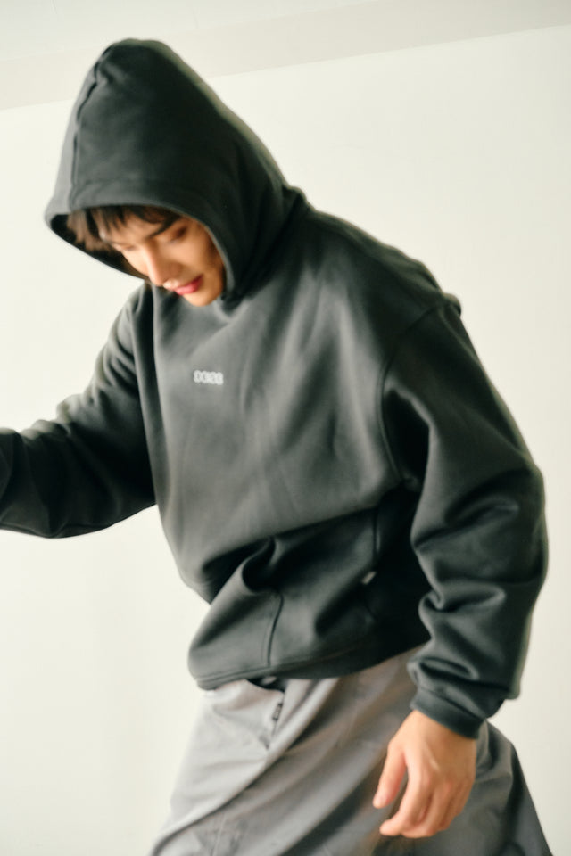 SEIZE - ANTISTATIC LOOSE FIT HOODIE - ETERNAL GREY