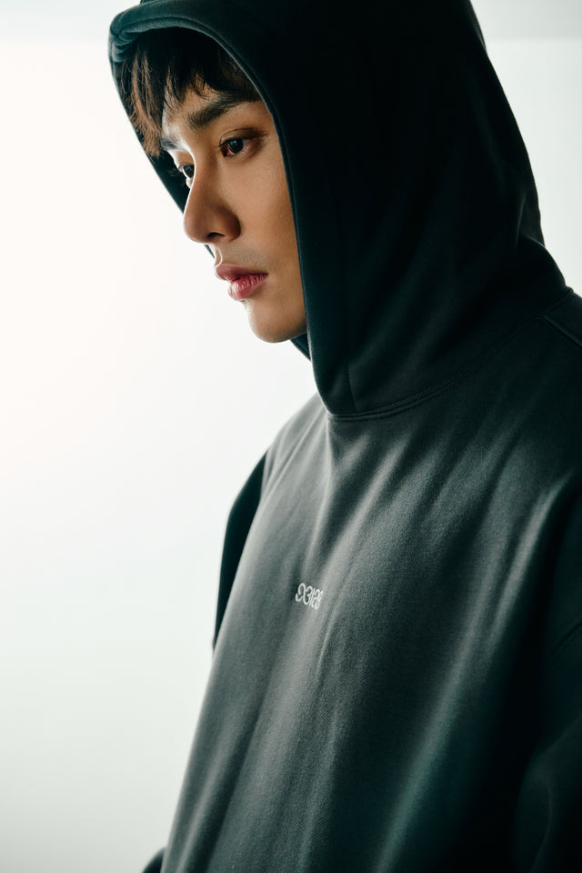 SEIZE - ANTISTATIC LOOSE FIT HOODIE - ETERNAL GREY