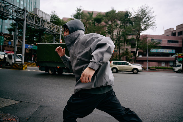 SEIZE - WINDSHIELD SNT+8 JACKET - URBAN GREY