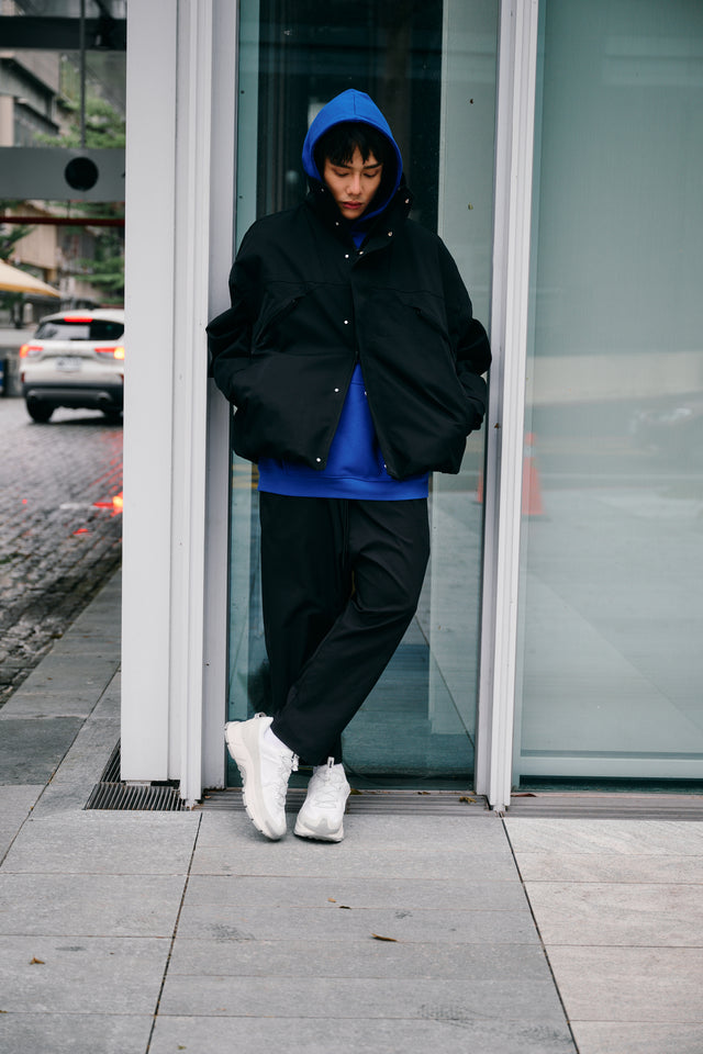 SEIZE - ANTISTATIC LOOSE FIT HOODIE - FLASH  BLUE