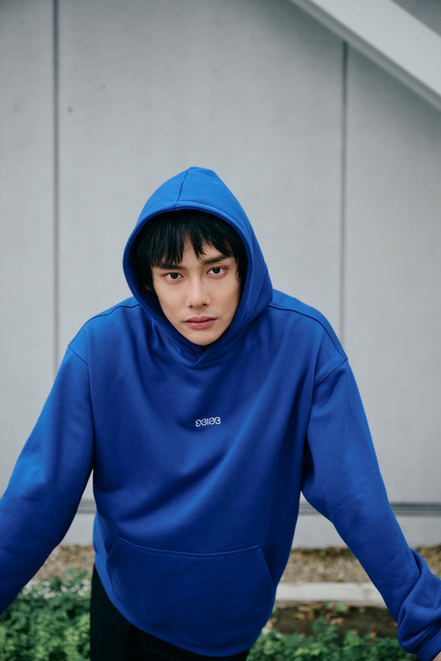 SEIZE - ANTISTATIC LOOSE FIT HOODIE - FLASH  BLUE