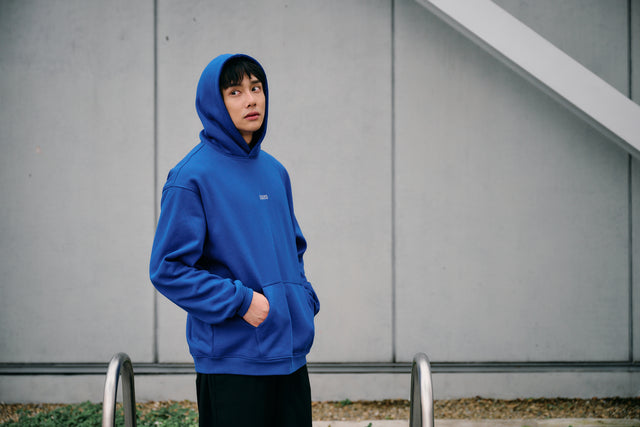 SEIZE - ANTISTATIC LOOSE FIT HOODIE - FLASH  BLUE