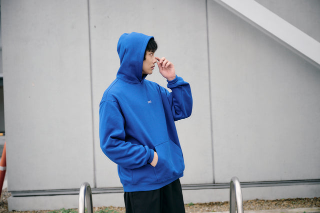 SEIZE - ANTISTATIC LOOSE FIT HOODIE - FLASH  BLUE