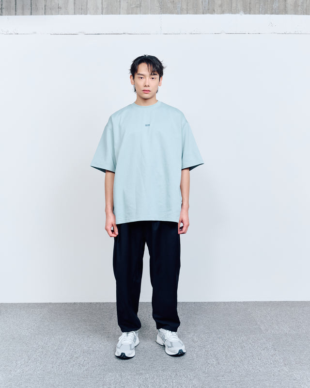 SEIZE - TWILL SUITING BALLOON PANTS - NOIR GLOSS