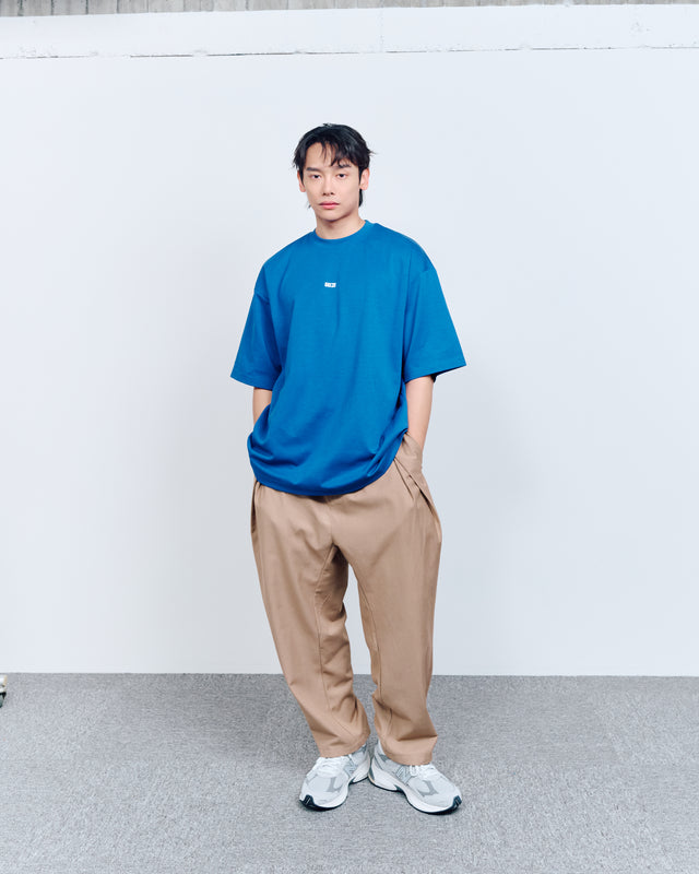 SEIZE - TWILL SUITING BALLOON PANTS - DUNE