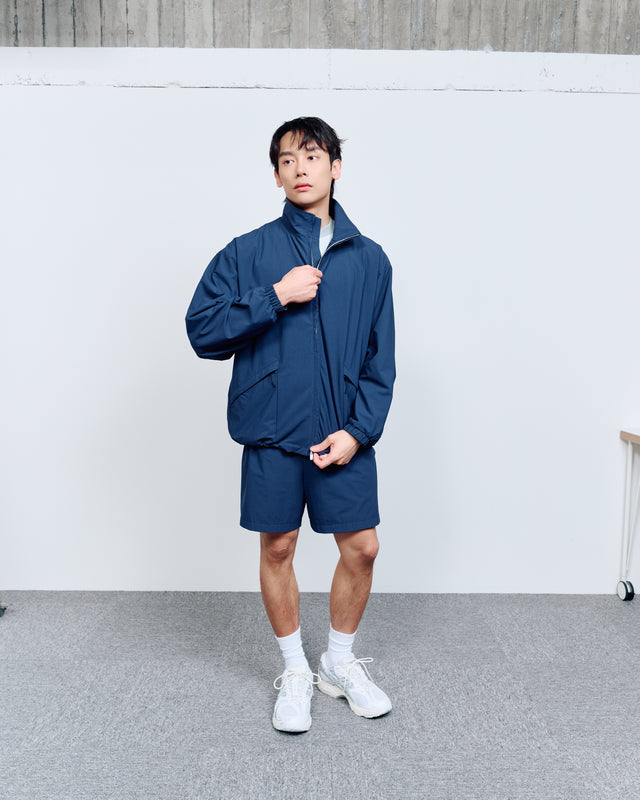 SEIZE -  GRIDFLOW UTILITY JACKET - DEEP CURRENT