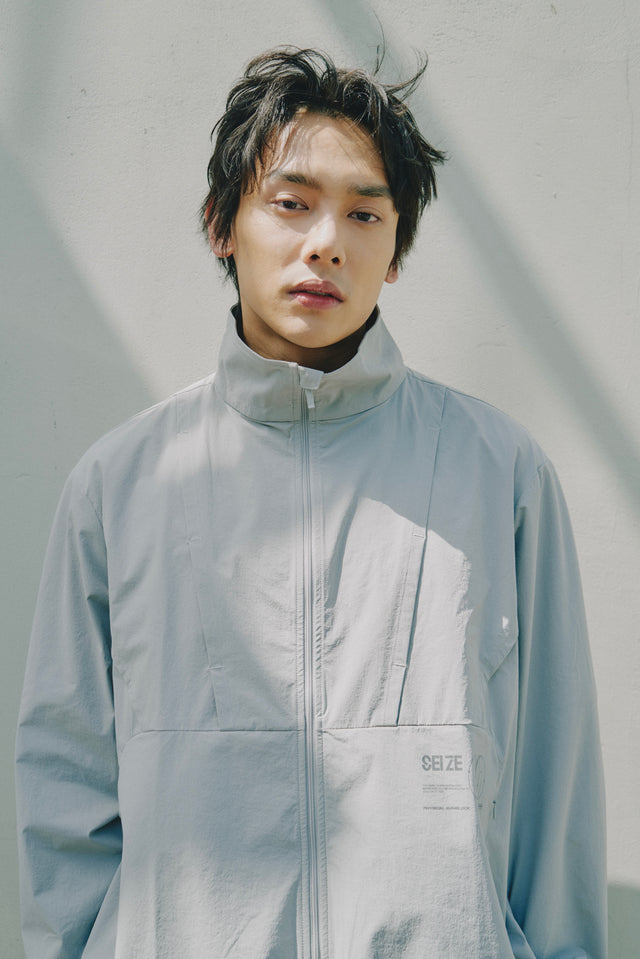 SEIZE - TECH AIRDRIFT SUN PROTECTION JACKET - WHITETEA GREY