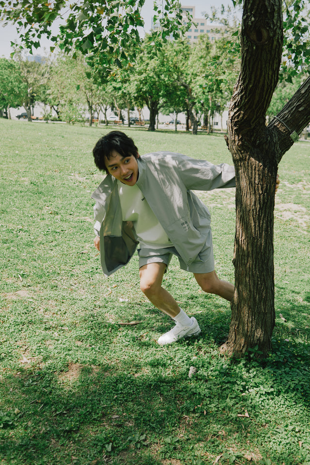SEIZE - TECH AIRDRIFT SUN PROTECTION JACKET - WHITETEA GREY