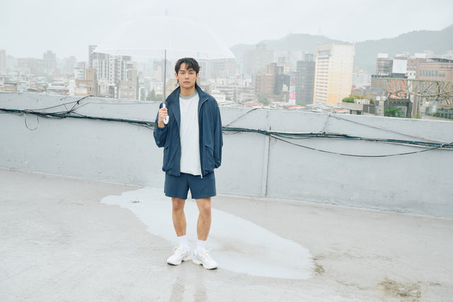 SEIZE -  GRIDFLOW UTILITY JACKET - DEEP CURRENT