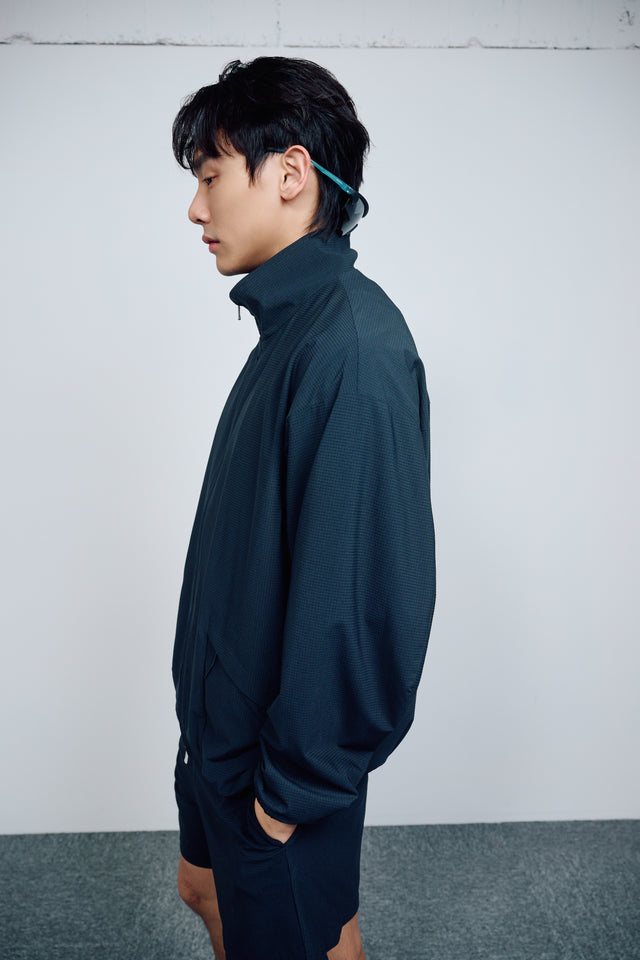 SEIZE - GRIDFLOW TILITY SHELL JACKET - KUROSHIO