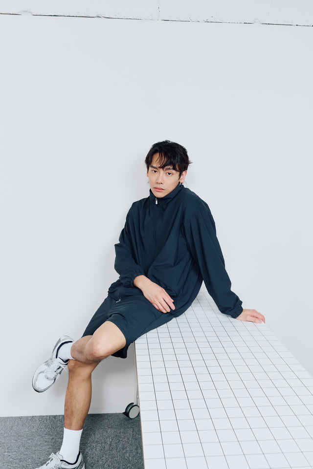 SEIZE - GRIDFLOW TILITY SHELL JACKET - KUROSHIO