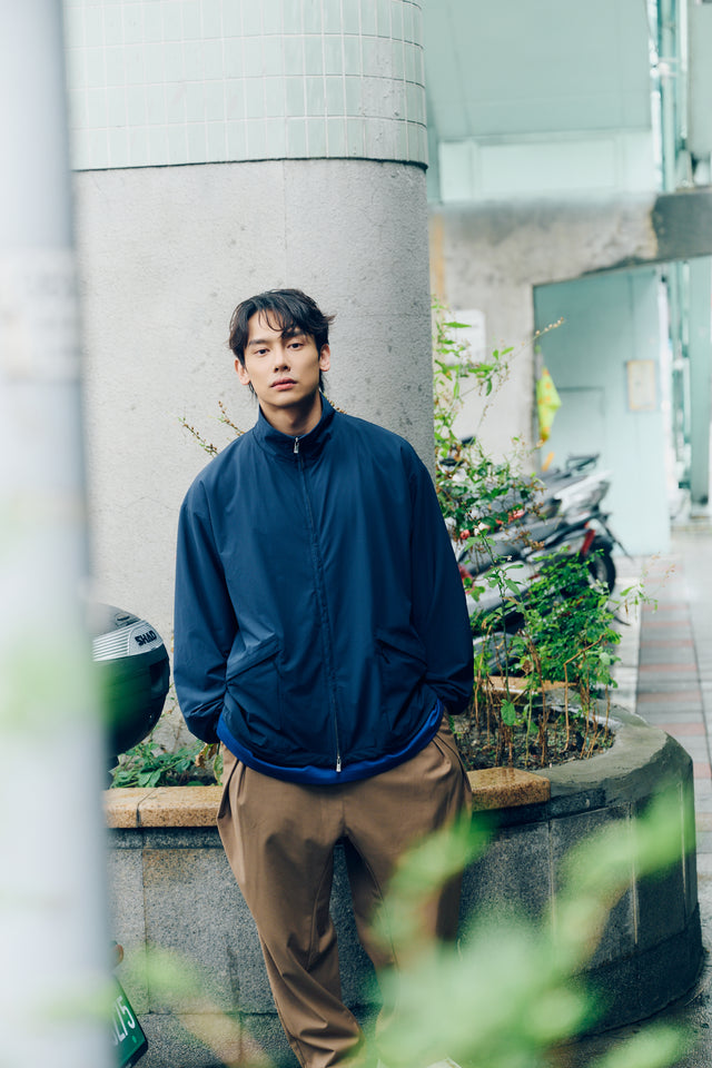 SEIZE -  GRIDFLOW UTILITY JACKET - DEEP CURRENT