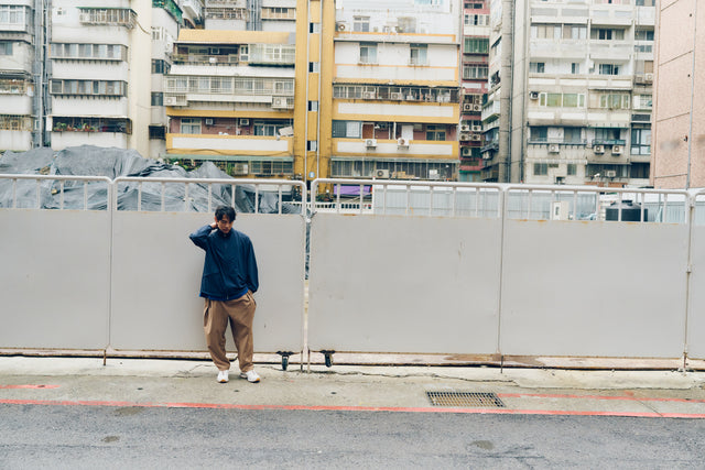 SEIZE - TWILL SUITING BALLOON PANTS - DUNE
