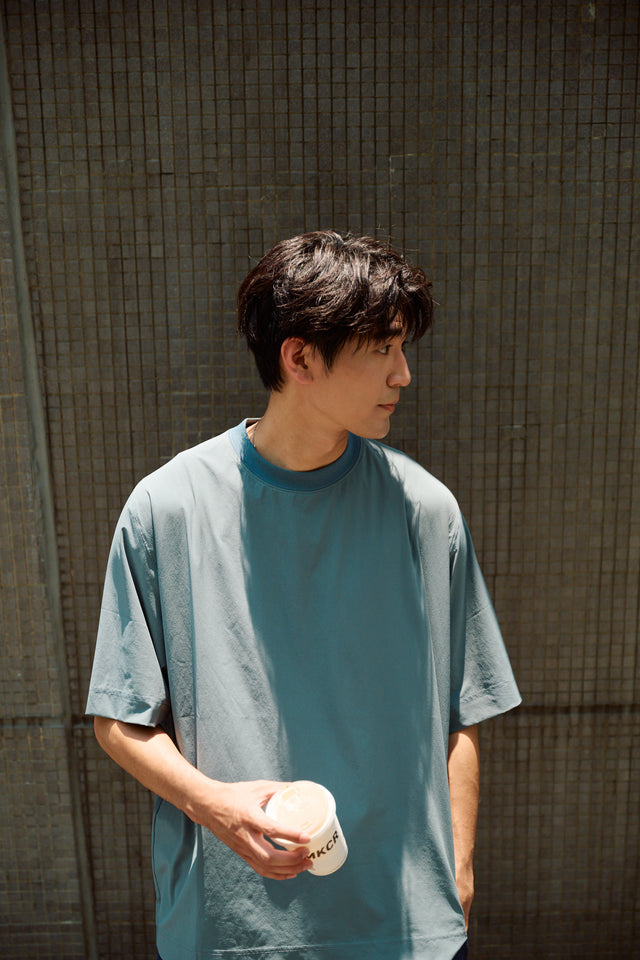 SEIZE - TECH COOLTOUCH AEROWING TOP - MILITARY GREY
