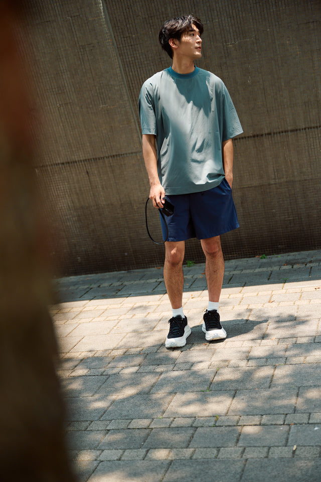 SEIZE - TECH COOLTOUCH AEROWING TOP - MILITARY GREY