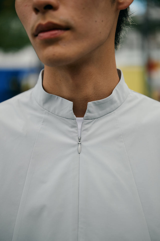 SEIZE - TECH SOLOTEX 2WAY HALF ZIP SHIRT - ICELAND