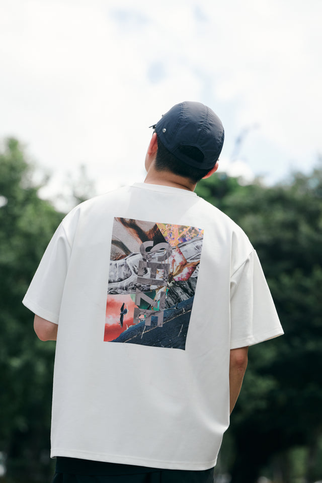 SEIZE - 2ND ANNIVERSARY ELEMENT LOGO TEE - CAMELLIA