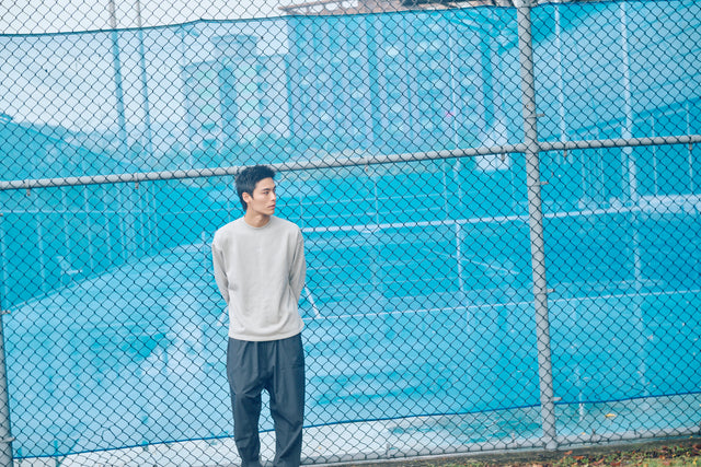 SEIZE - ANTISTATIC LOOSE FIT SWEAT CREW - OVERCAST