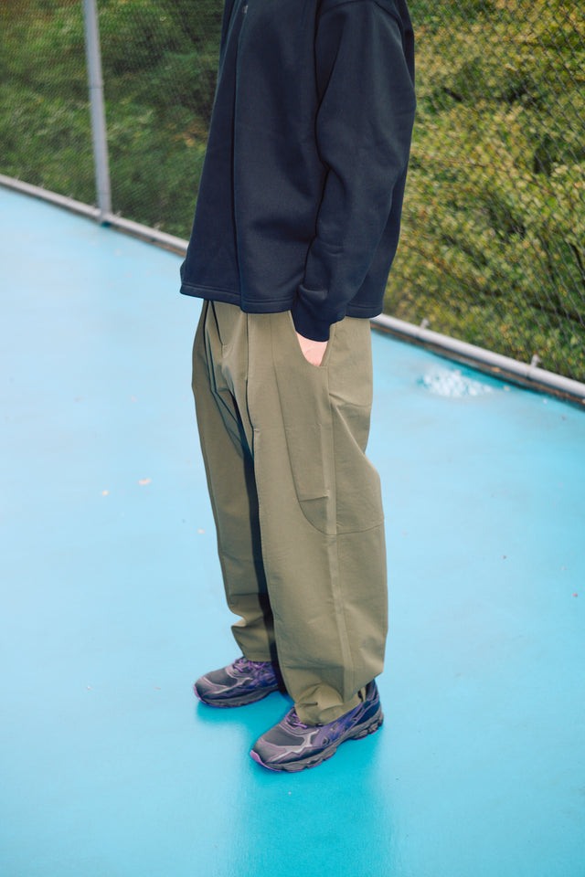 SEIZE - ANTISTATIC LOOSE FIT SWEAT CREW - CORE BLACK