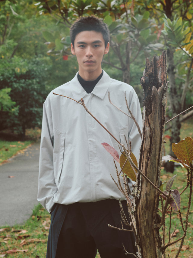 SEIZE - HYBRID PRIMEFLEX™ SHELL JACKET - FAIR-FACED CONCRETE