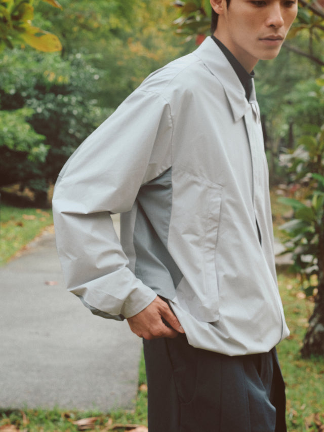 SEIZE - HYBRID PRIMEFLEX™ SHELL JACKET - FAIR-FACED CONCRETE