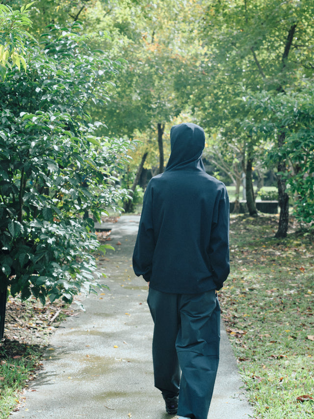 SEIZE - WAFFLE HALF ZIP PULLOVER - METRO OCEAN